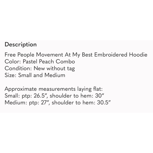 Free People At My Best Embroidered Hoodie - Picture 7 of 8